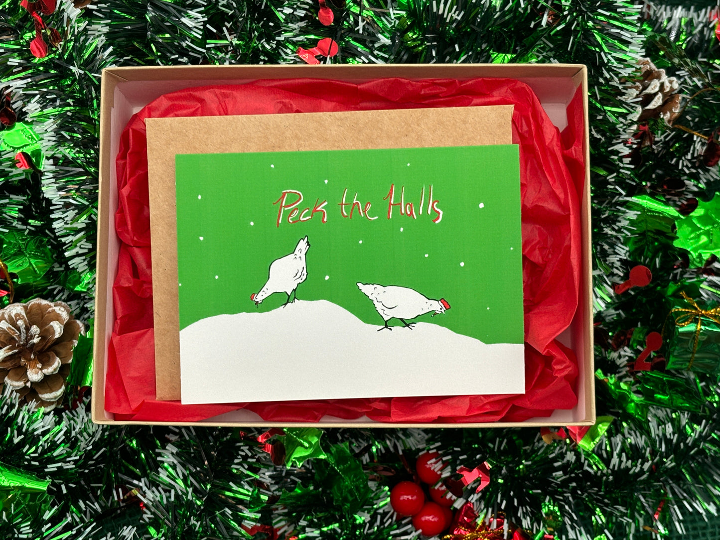 Peck the Halls